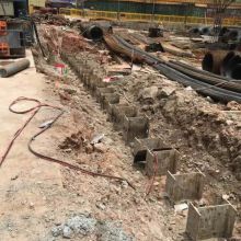 華發(fā)地產(chǎn)荔灣薈H型鋼基坑支護(hù)